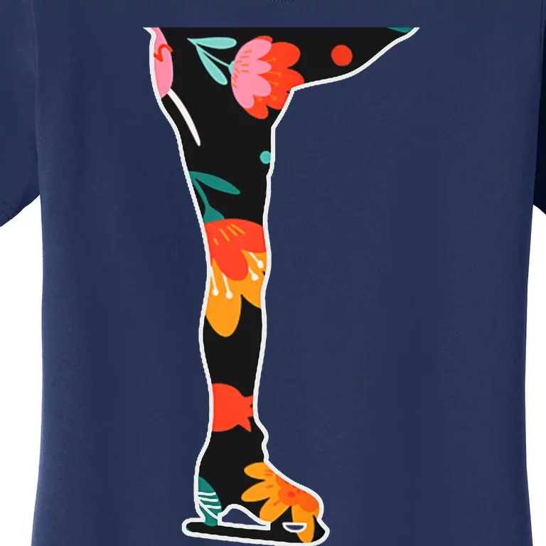 Girls And Wo Ice Skating Women's T-Shirt