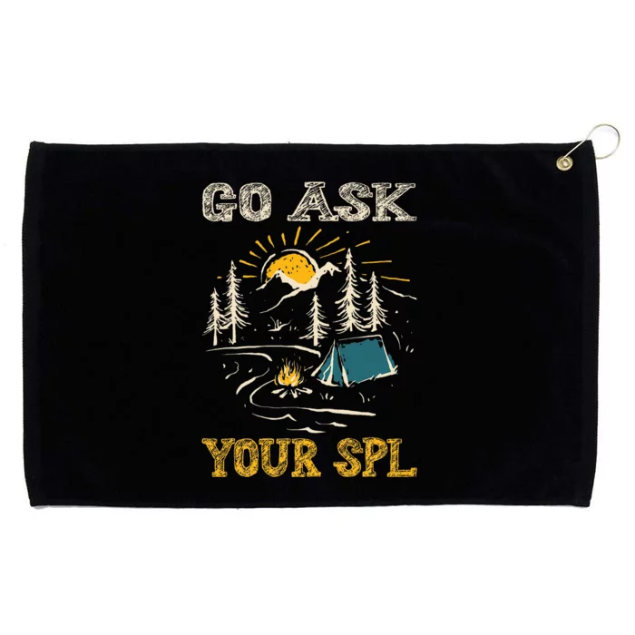 Go ask your SPL Grommeted Golf Towel