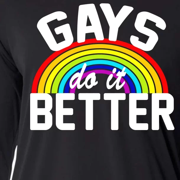 Gays Do It Better Cooling Performance Long Sleeve Crew