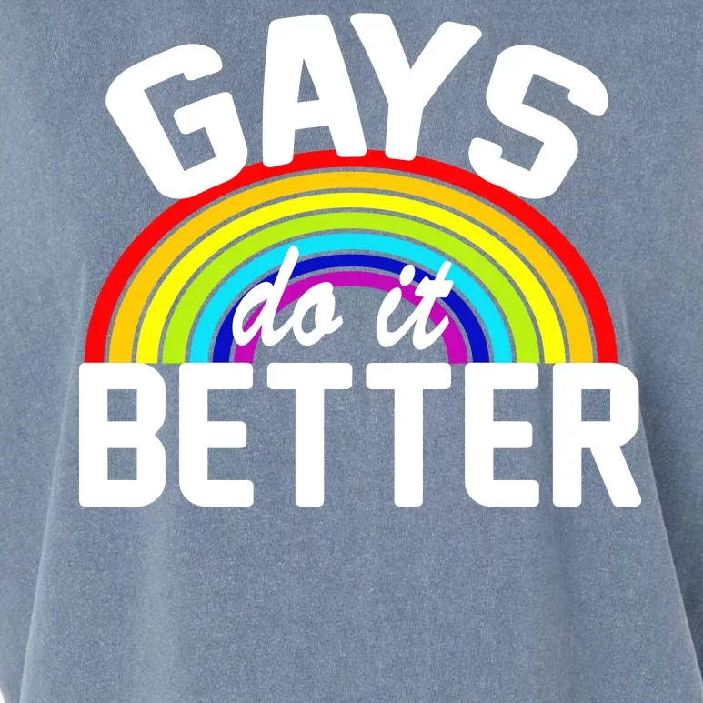 Gays Do It Better Garment-Dyed Women's Muscle Tee