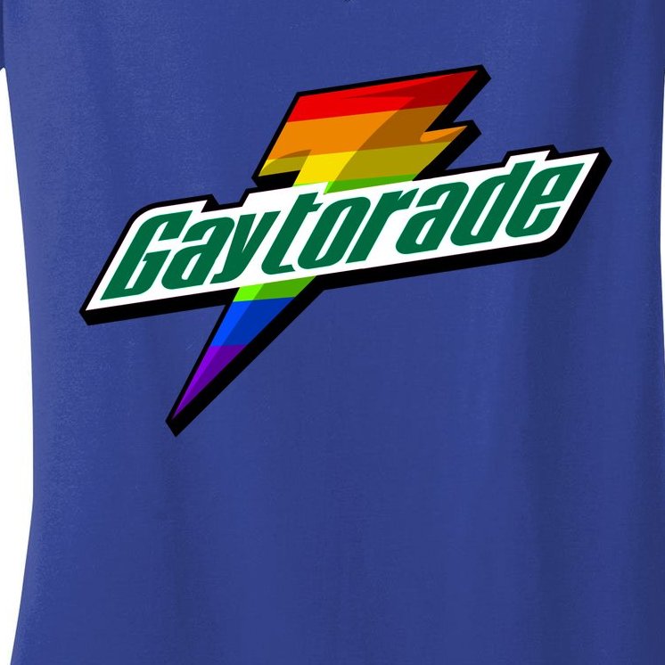 Gaytorade Women's V-Neck T-Shirt