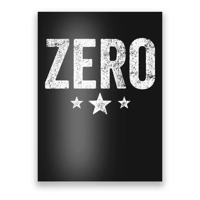 Grunge Alternative Zero Three Star 90s Rock Music Poster