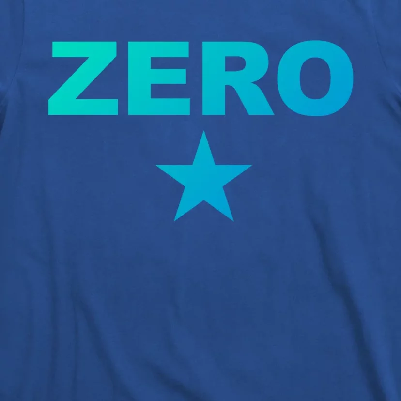 Grunge Alternative Zero Star 90s Rock Band Music Gift T-Shirt