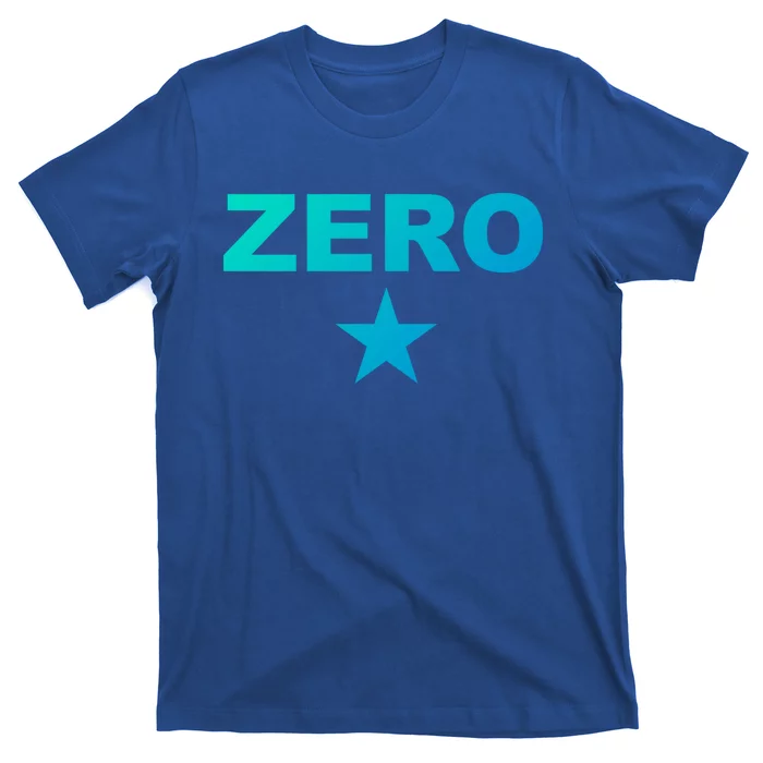 Grunge Alternative Zero Star 90s Rock Band Music Gift T-Shirt