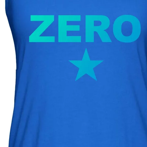 Grunge Alternative Zero Star 90s Rock Band Music Gift Ladies Essential Flowy Tank