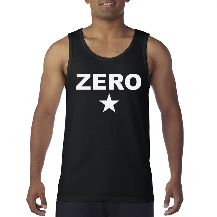 Grunge Alternative Zero Star 90s Rock Band Music Tank Top