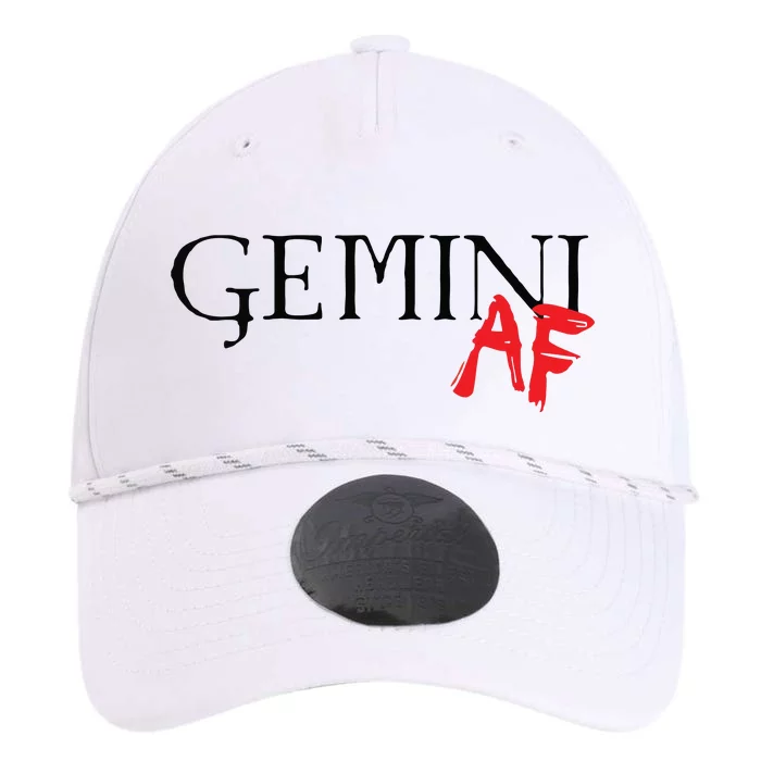 Gemini AF Zodiac Star Sign Astrology Minimalist Performance The Dyno Cap