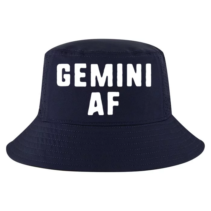 Gemini AF Zodiac Birthday Astrology Funny Cool Comfort Performance Bucket Hat