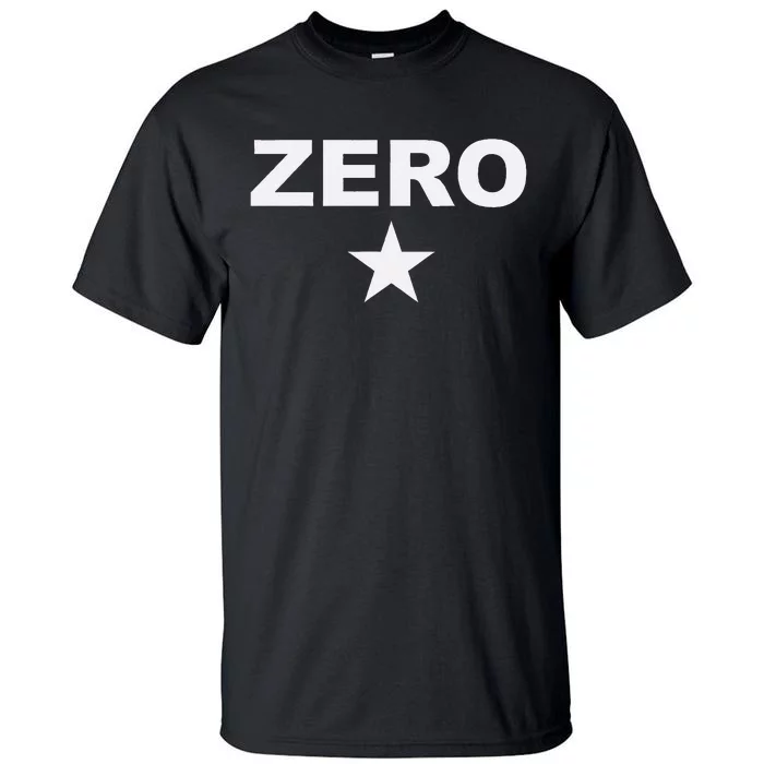 Grunge Alternative Zero Star 90s Rock Band Music Tall T-Shirt