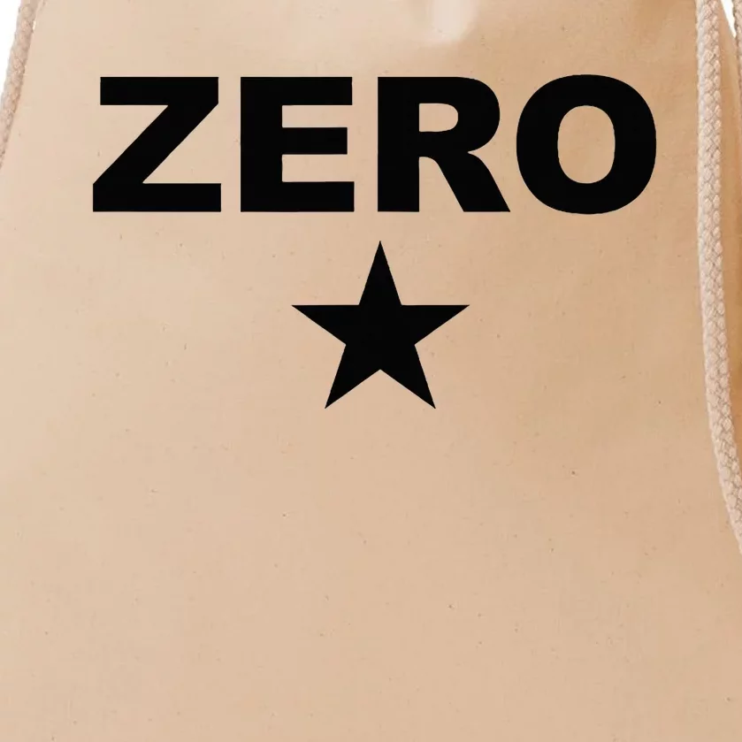 Grunge Alternative Zero Star 90s Rock Band Music Drawstring Bag