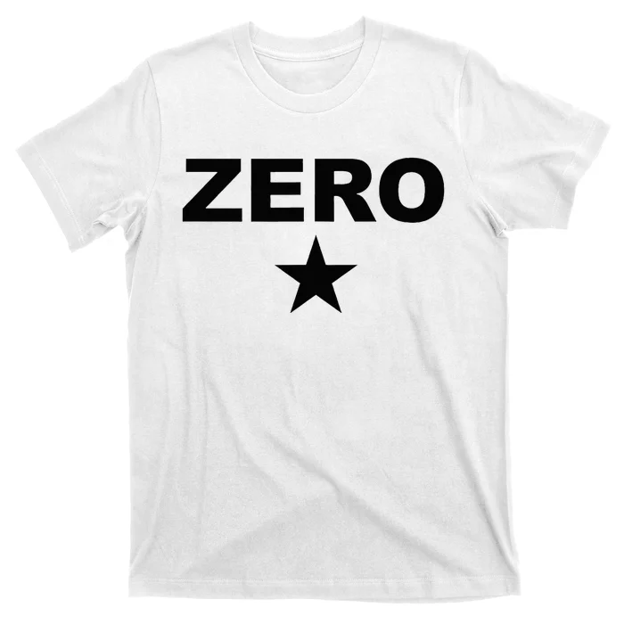 Grunge Alternative Zero Star 90s Rock Band Music T-Shirt