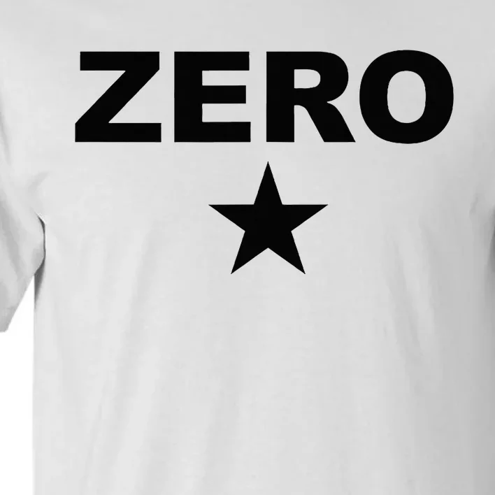 Grunge Alternative Zero Star 90s Rock Band Music Tall T-Shirt