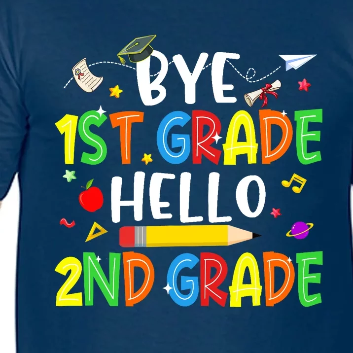 Graduation Bye 1st Grade Hello 2nd Grade Back to School Comfort Colors T-Shirt