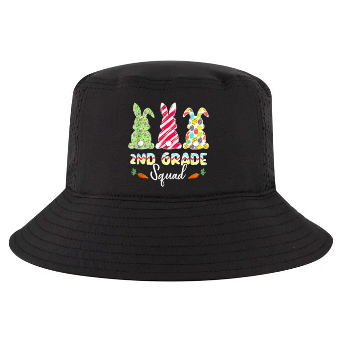 Gifts Bunnies 2nd Grade Teacher Squad Easter Day Tie Dye Cool Comfort Performance Bucket Hat