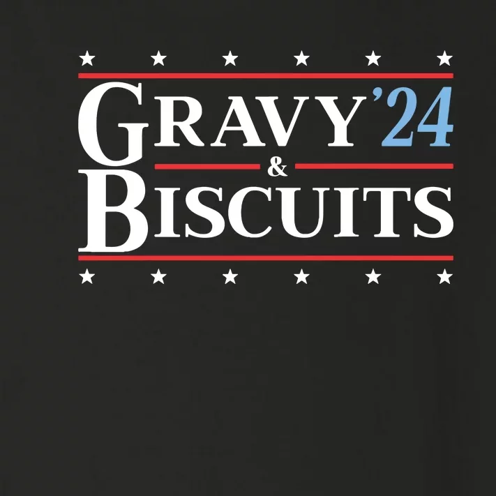 Gravy & Biscuits 24 Funny Presidential Election 2024 Parody Toddler Long Sleeve Shirt