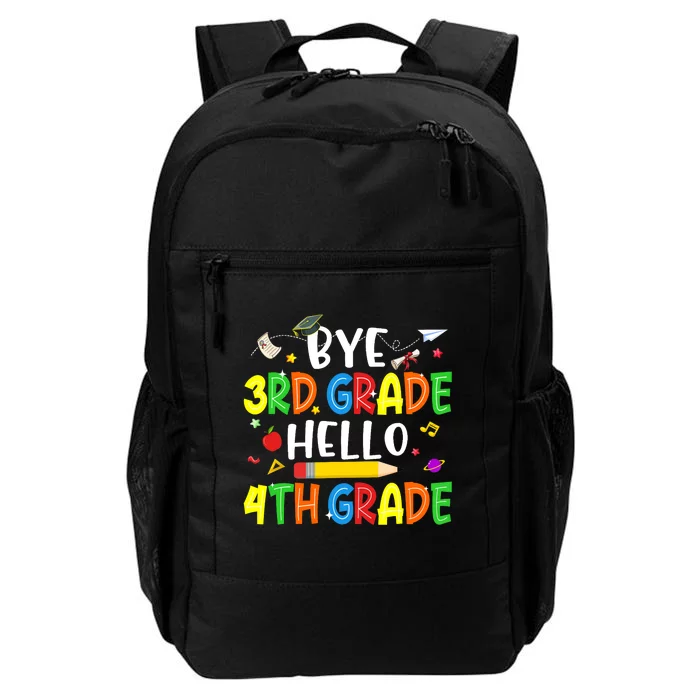 Graduation Bye 3rd Grade Hello 4th Grade Back to School Daily Commute Backpack