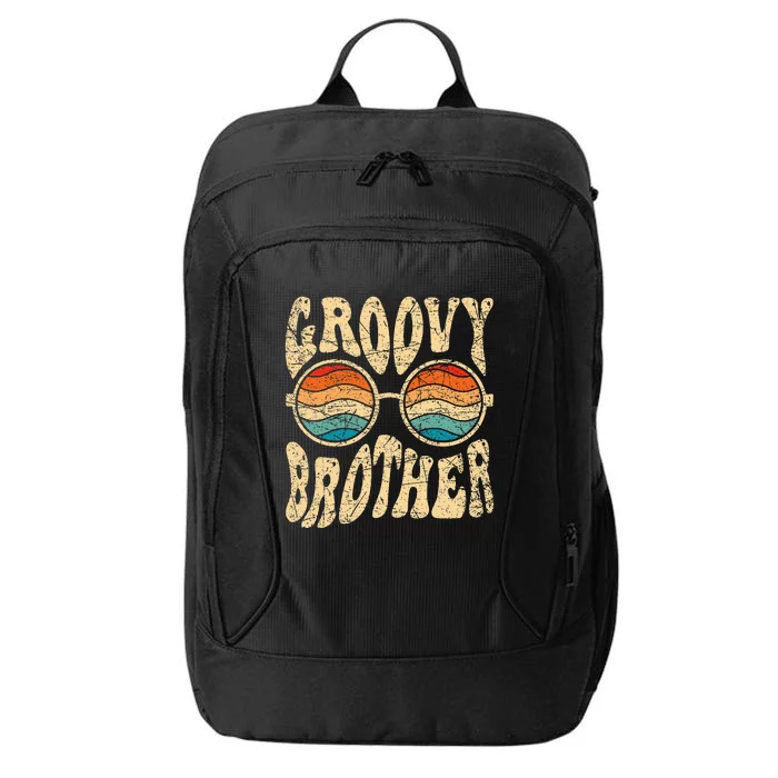 Groovy Brother 70s Aesthetic 1970S Retro Brother Hippie City Backpack