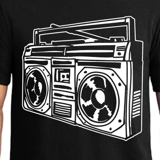 Ghetto Blaster 80s 90s Hip Hip Rap Pajama Set