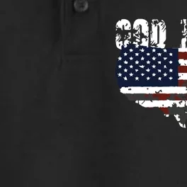 God Bless America Dry Zone Grid Performance Polo