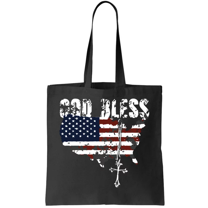 God Bless America Tote Bag