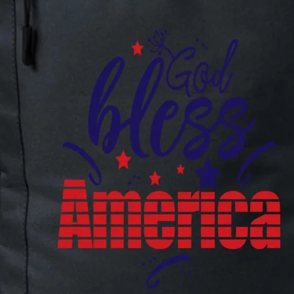 God Bless America American Pride Gift Daily Commute Backpack