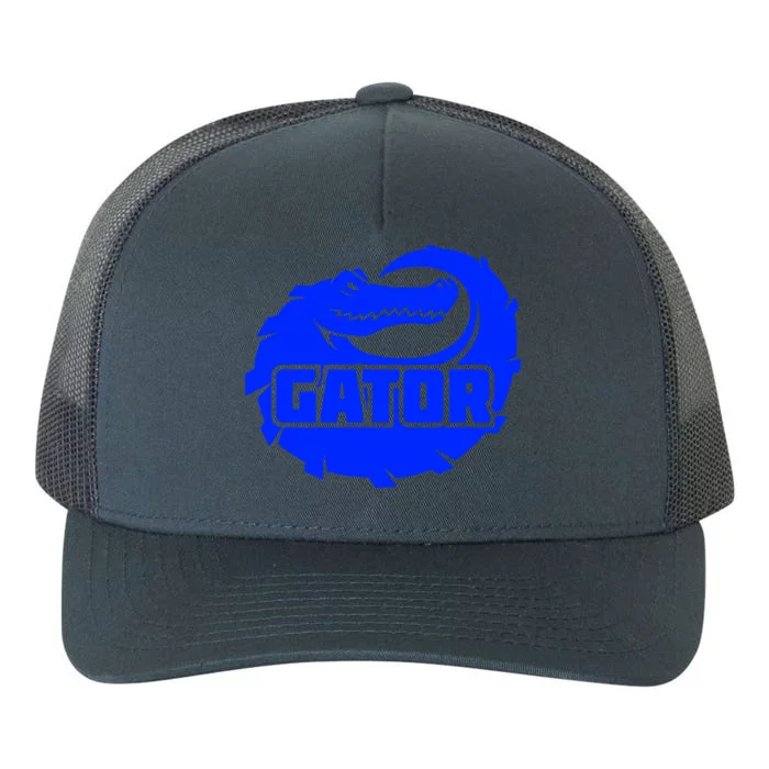 Gator Blue Alligator Yupoong Adult 5-Panel Trucker Hat