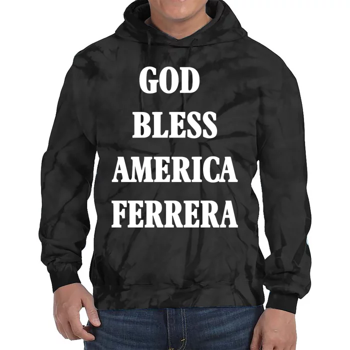 God Bless America Ferrera Tie Dye Hoodie