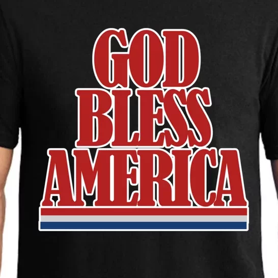 God Bless America For Christian Americans Cool Gift Pajama Set