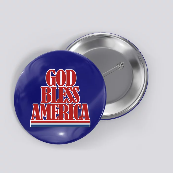 God Bless America For Christian Americans Cool Gift Button