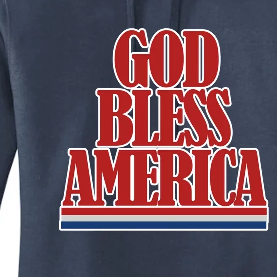 God Bless America For Christian Americans Cool Gift Women's Pullover Hoodie