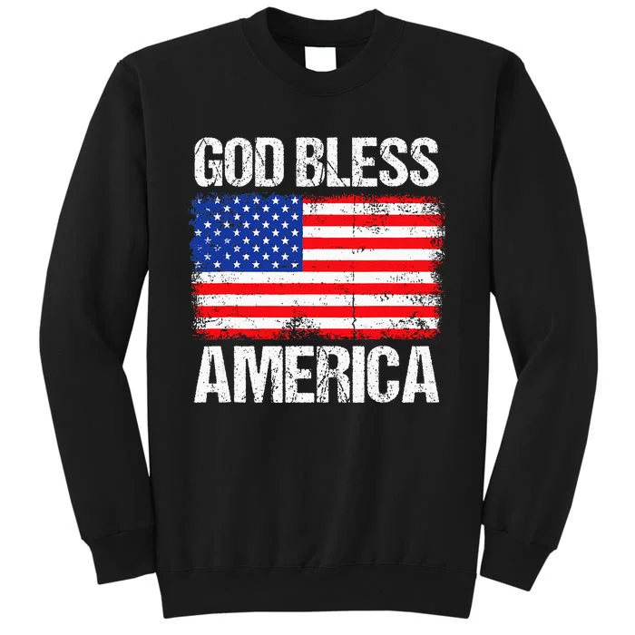 God Bless America Patriotic Happy 4th Of July Sweatshirt