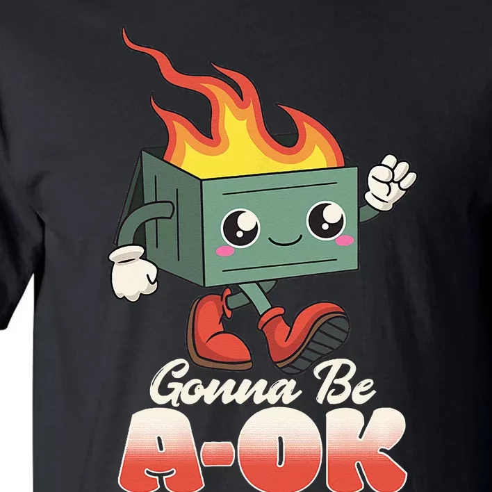 Gonna Be A OK Retro Toon Existential Dread Tall T-Shirt