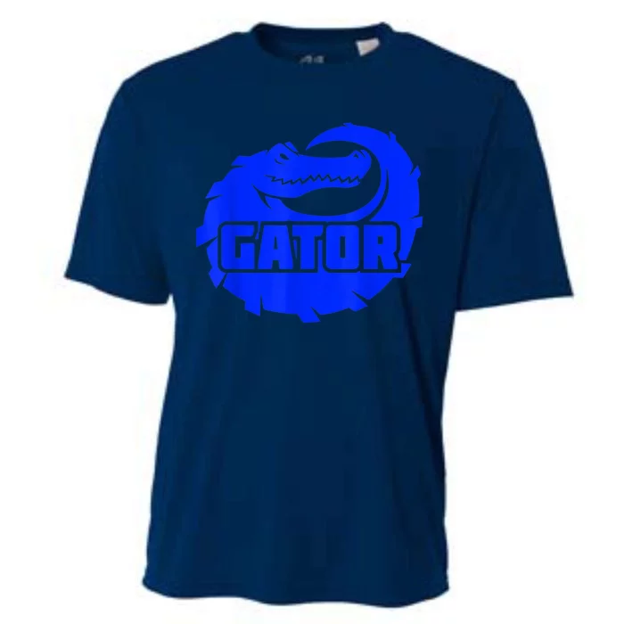 Gator Blue Alligator Cooling Performance Crew T-Shirt