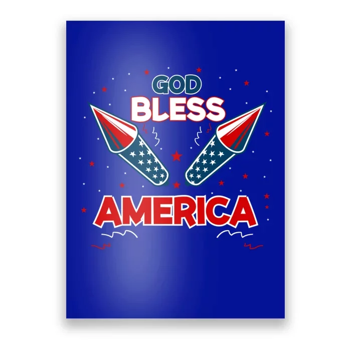 God Bless America Gift Poster