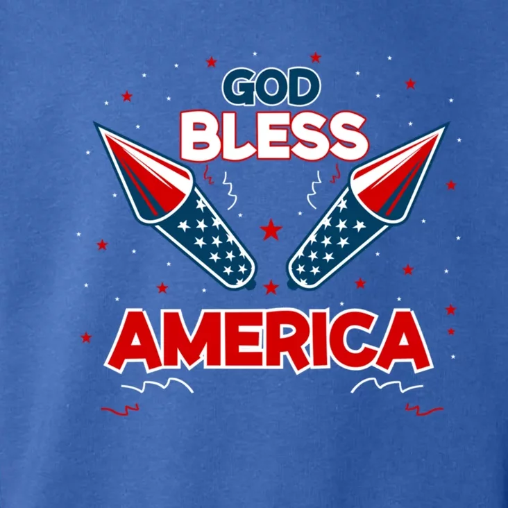 God Bless America Gift Toddler Hoodie