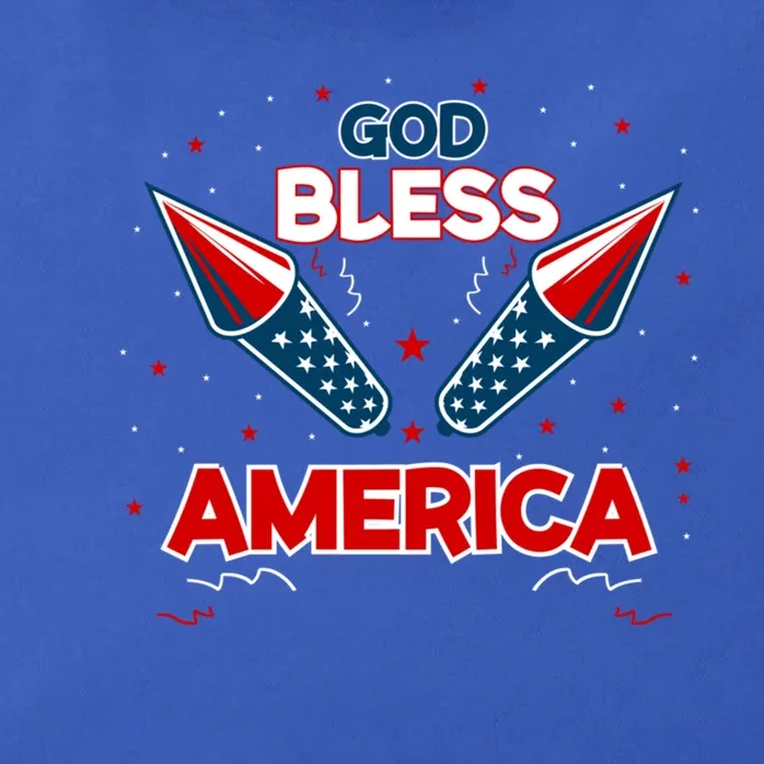 God Bless America Gift Zip Tote Bag