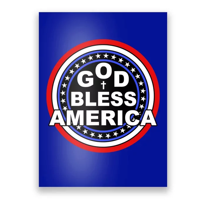 God Bless America Meaningful Gift Poster