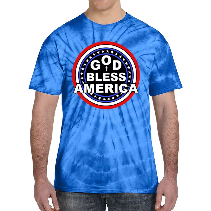 God Bless America Meaningful Gift Tie-Dye T-Shirt