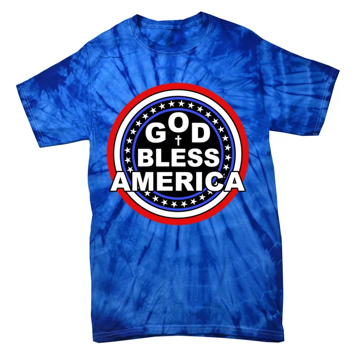 God Bless America Meaningful Gift Tie-Dye T-Shirt