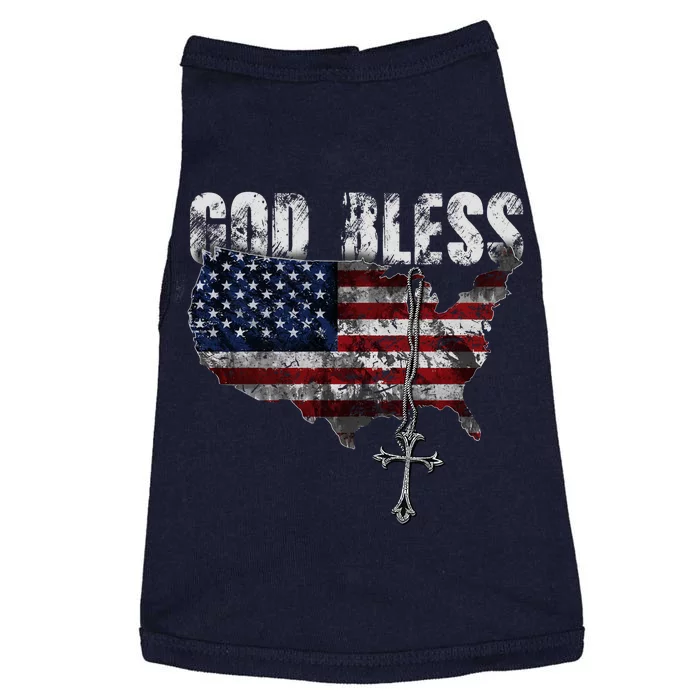 God Bless America Doggie Tank