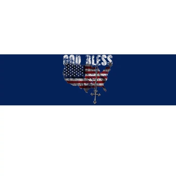 God Bless America Bumper Sticker