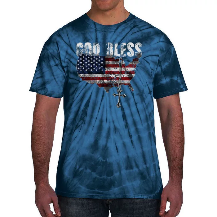 God Bless America Tie-Dye T-Shirt