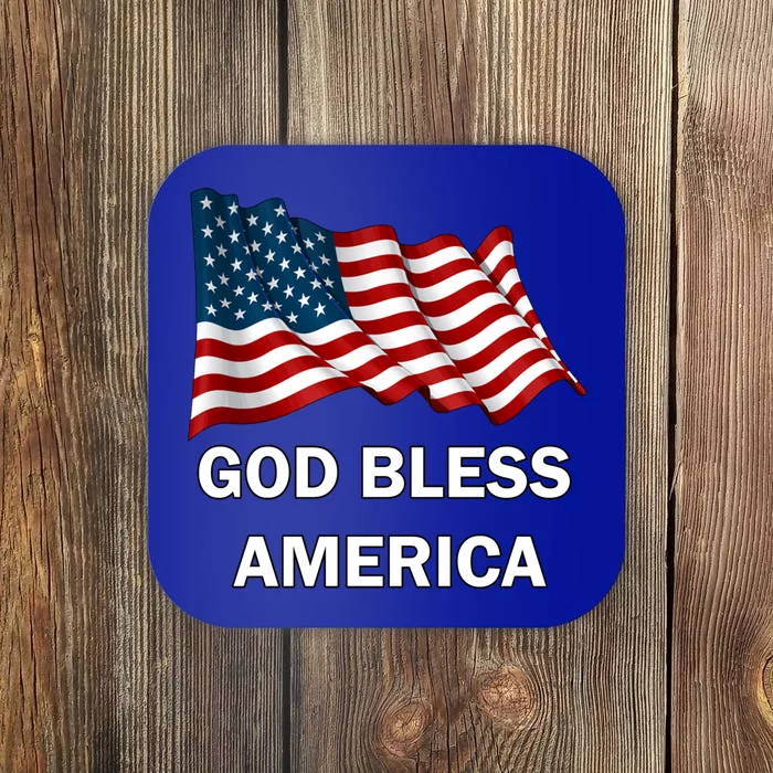 God Bless America Gift Coaster