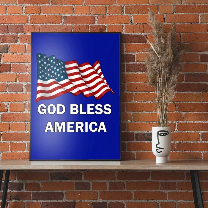 God Bless America Gift Poster