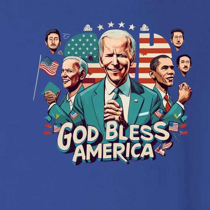 GOD BLESS AMERICA Toddler Long Sleeve Shirt