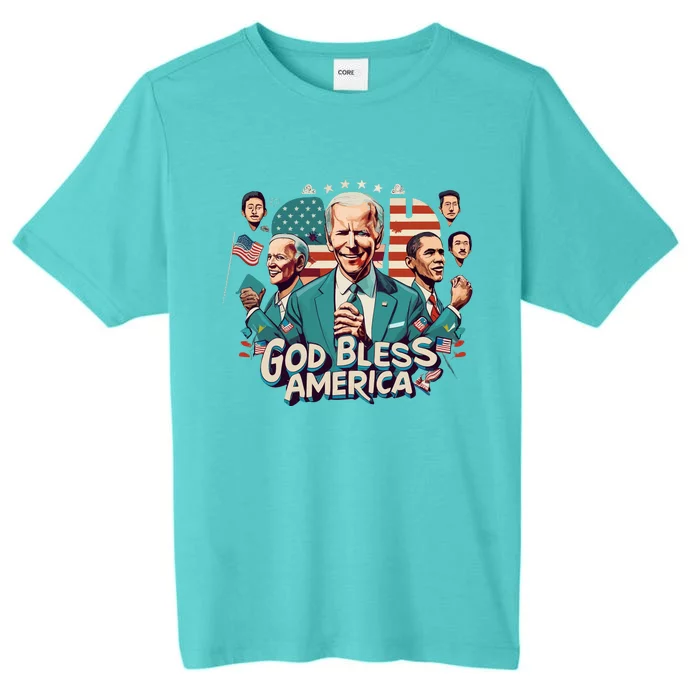 GOD BLESS AMERICA ChromaSoft Performance T-Shirt