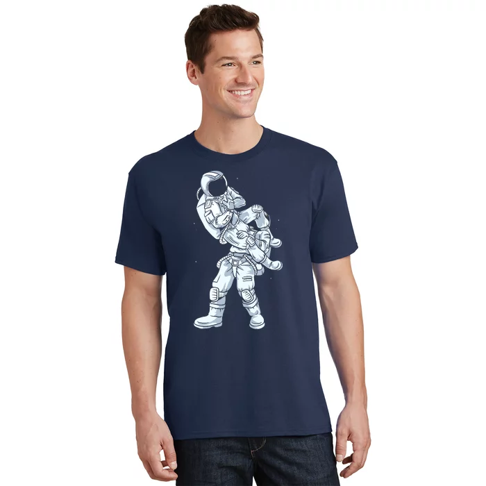 Galaxy BJJ Astronaut Tee Flying Armbar JiuJitsu T-Shirt