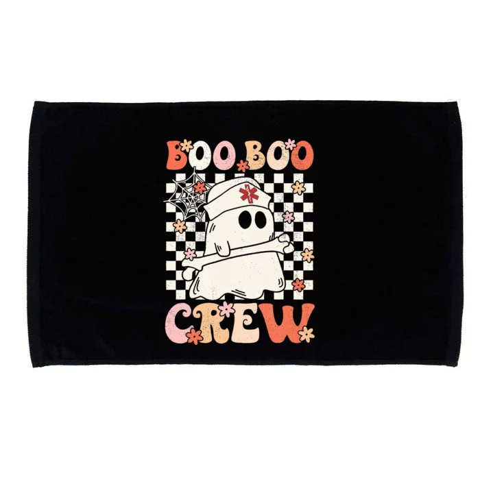 Groovy Boo Boo Crew Nurse Ghost Paramedic EMT EMS Halloween Microfiber Hand Towel