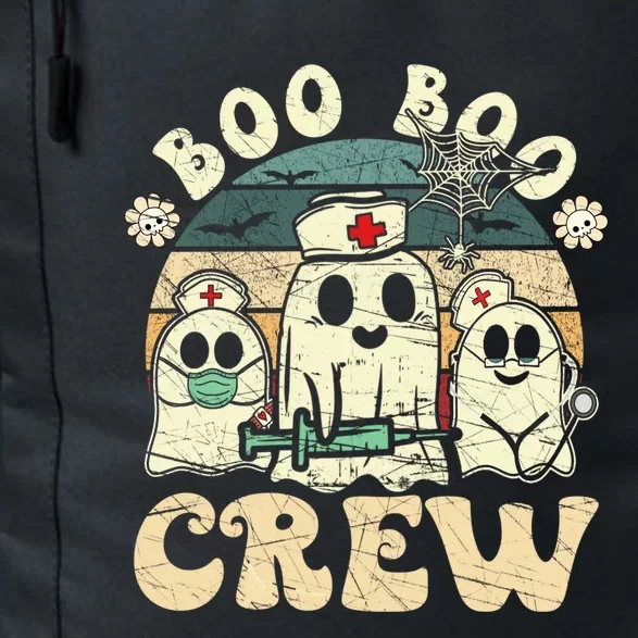 Groovy Boo Boo Crew Nurse Funny Ghost Halloween Nurse Cool Gift Daily Commute Backpack