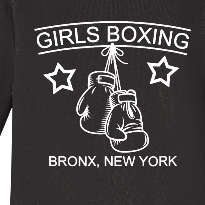 Girls Boxing Bronx Ny Rachel Costume Baby Long Sleeve Bodysuit